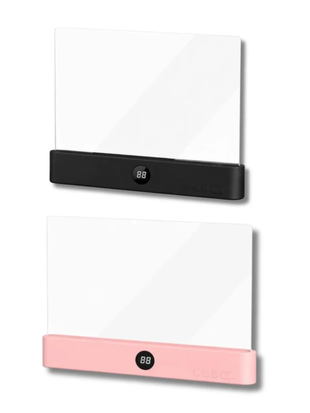 NEW 3 Color LED Light Book Reader Panel USB-C Chargeable Pink or Black GIFT Pick